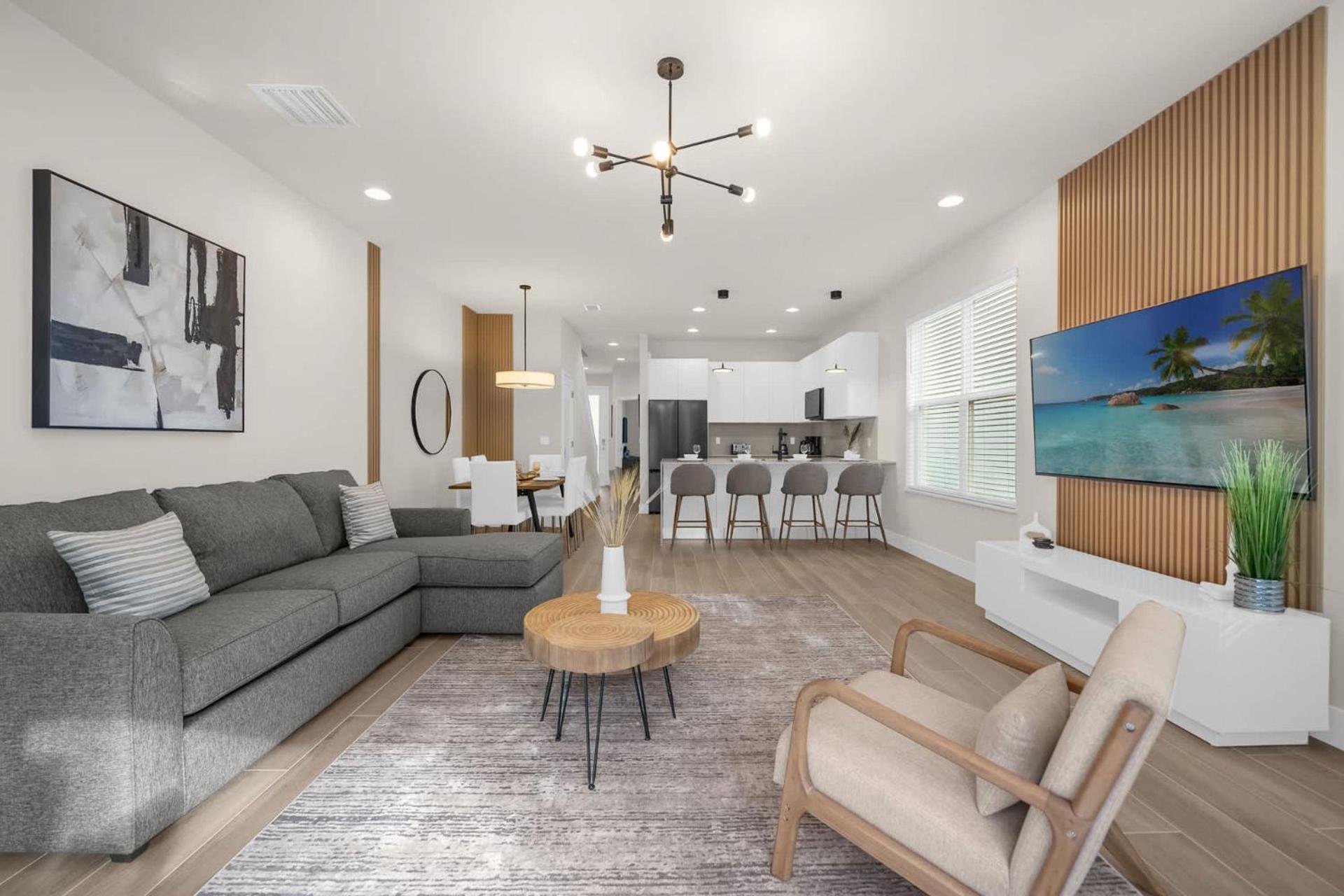 Upstay - Modern Home W Pool In New Development Орландо Экстерьер фото