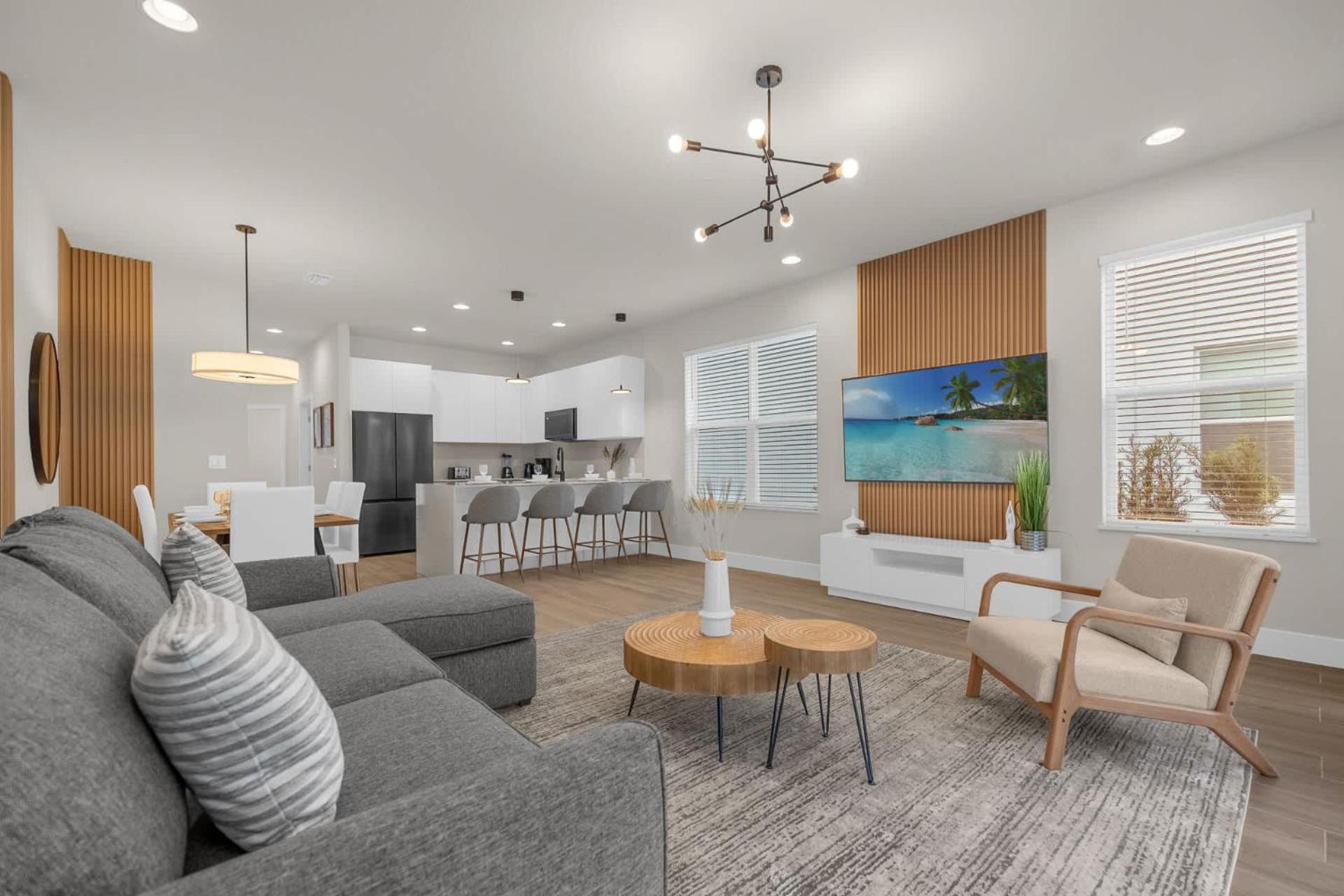 Upstay - Modern Home W Pool In New Development Орландо Экстерьер фото