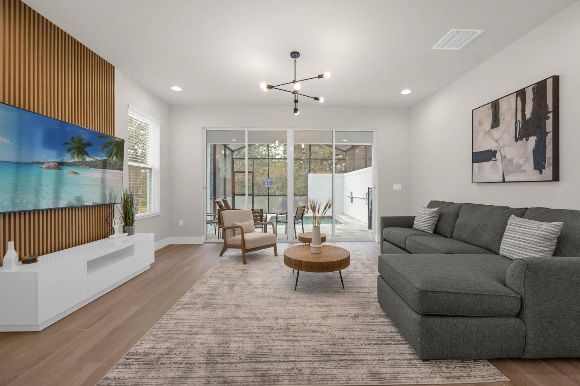 Upstay - Modern Home W Pool In New Development Орландо Экстерьер фото